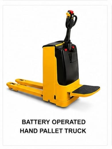 Battery Operated Hand Pallet Truck