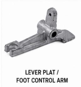 Lever Plate / Foot Control Arm
