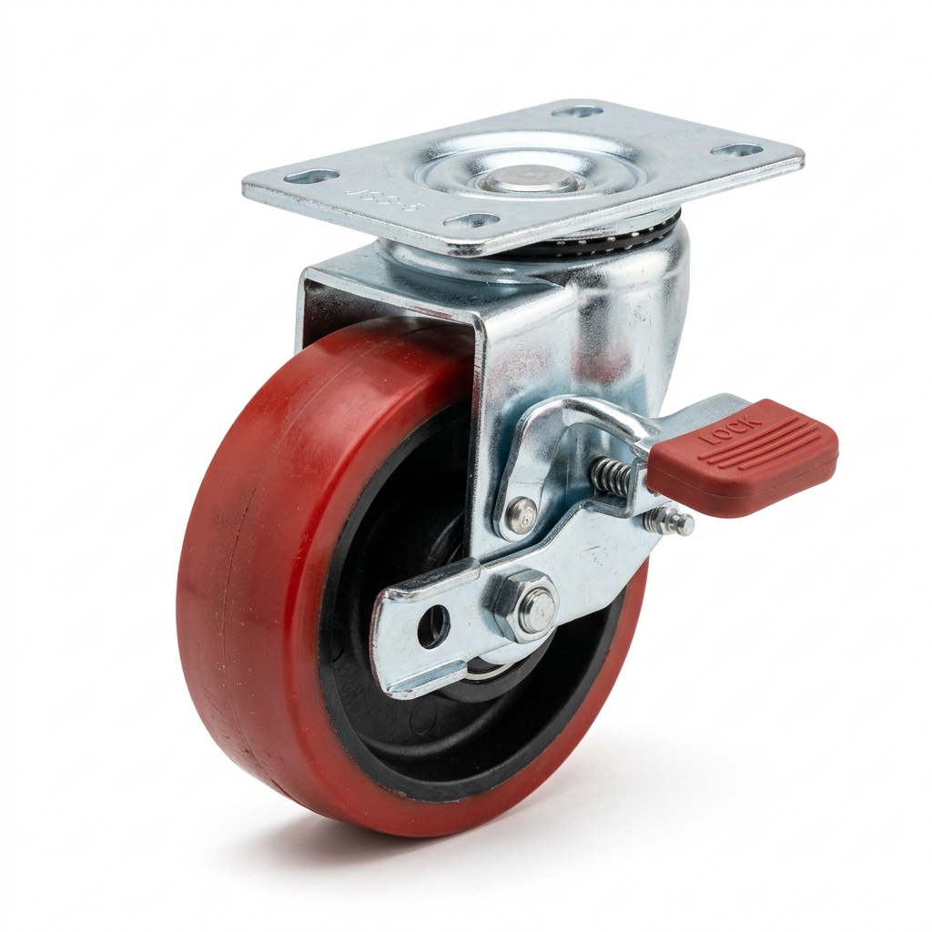 PU Wheel Break Type Caster